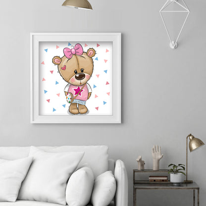 Cartoon Bear - Full Square Drill Diamond Painting 40*40CM