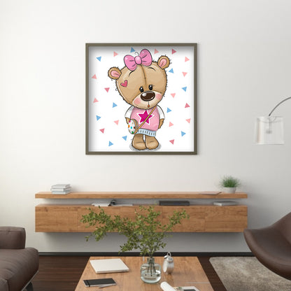 Cartoon Bear - Full Square Drill Diamond Painting 40*40CM