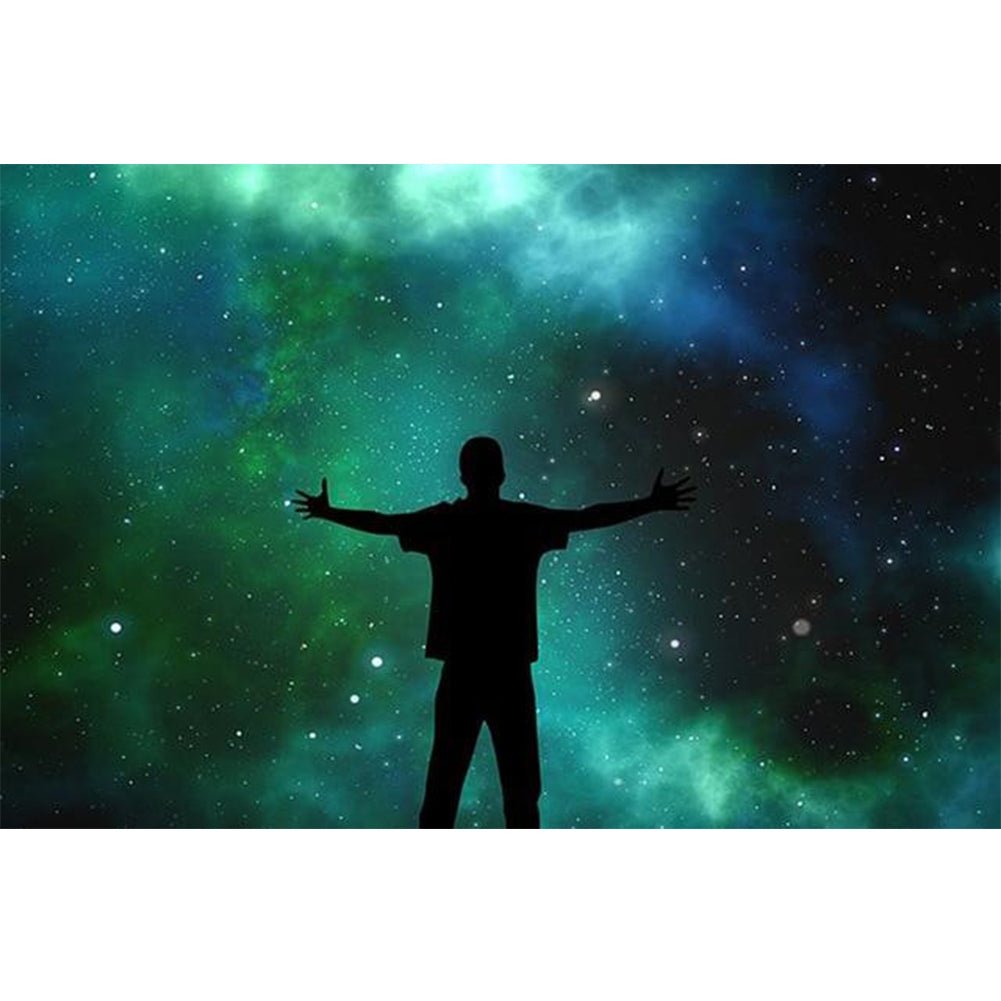 Under Stars - Full Round Drill Diamond Painting 40*30CM