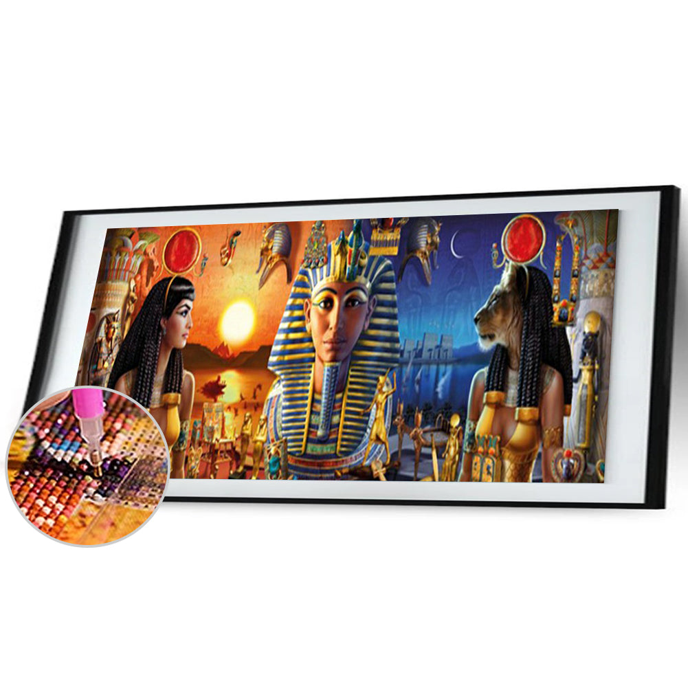 Pharaoh - Full Square Drill Diamond Painting 90*30CM