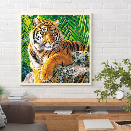 Tiger - Full Round Drill Diamond Painting 30*30CM