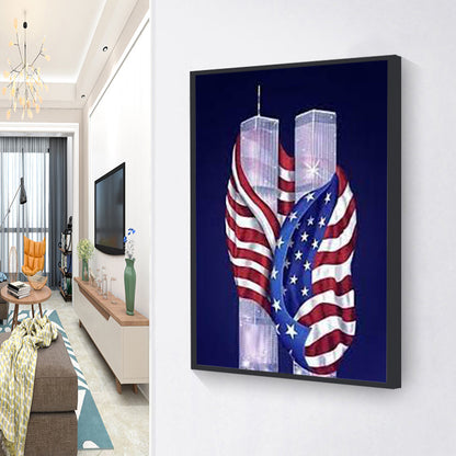 Flag - Full Round Drill Diamond Painting 30*40CM