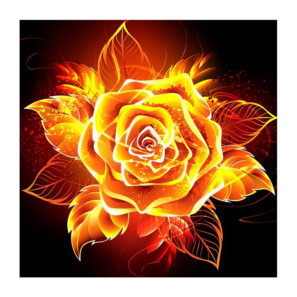 Rose - Full Round Drill Diamond Painting 30*30CM