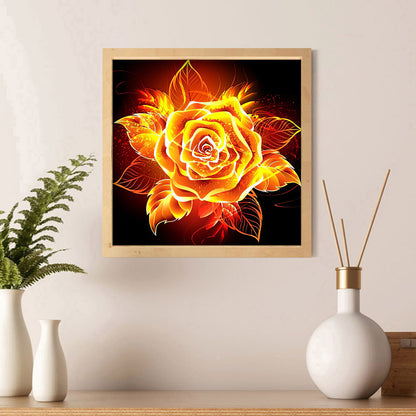 Rose - Full Round Drill Diamond Painting 30*30CM