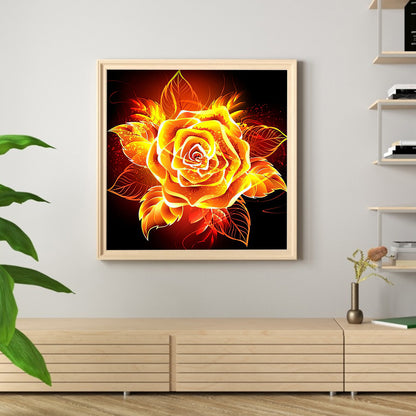 Rose - Full Round Drill Diamond Painting 30*30CM