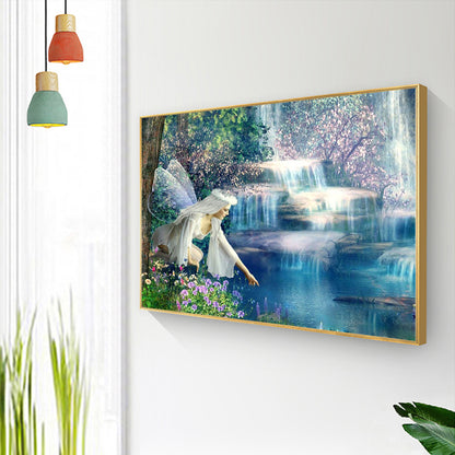 Girl - Full Round Drill Diamond Painting 40*30CM