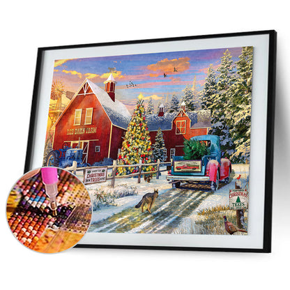 House Scenery - Full Round Drill Diamond Painting 50*40CM