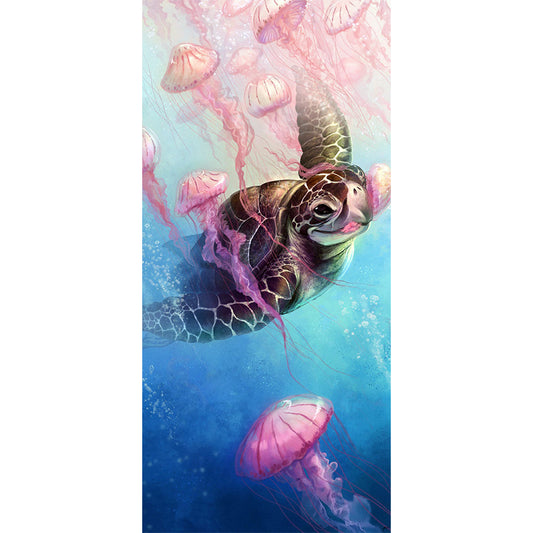 Jelly Turtles - Full Round Drill Diamond Painting 35*75CM