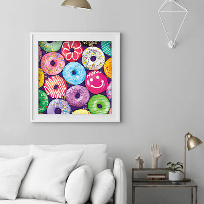 Donuts - Full Round Drill Diamond Painting 30*30CM