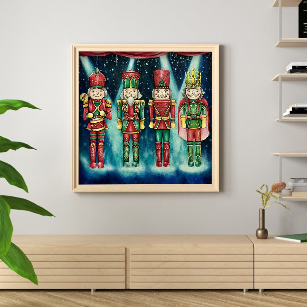 Nutcracker - Full Round Drill Diamond Painting 40*40CM