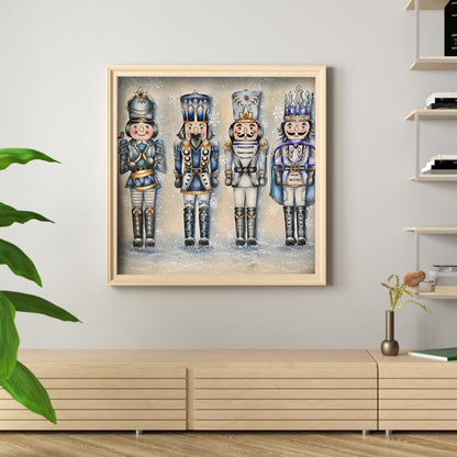 Nutcracker - Full Round Drill Diamond Painting 40*40CM