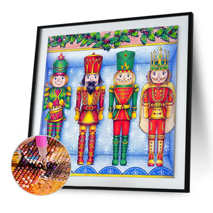 Nutcracker - Full Round Drill Diamond Painting 40*40CM