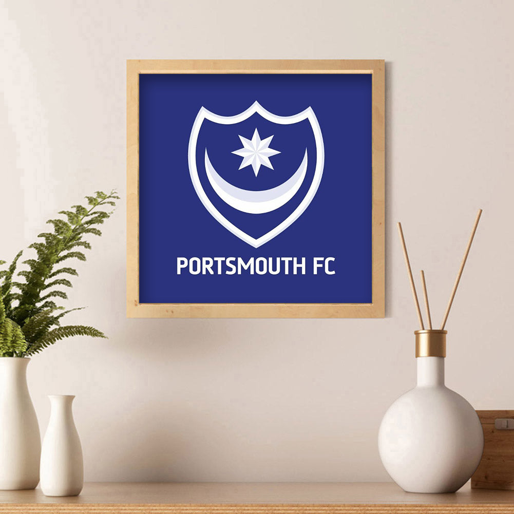 Football Logo - Full Round Drill Diamond Painting 30*30CM
