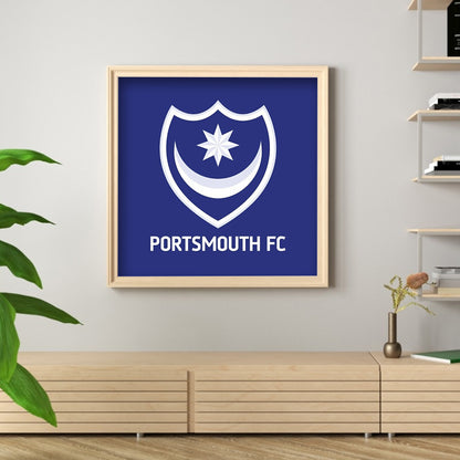 Football Logo - Full Round Drill Diamond Painting 30*30CM