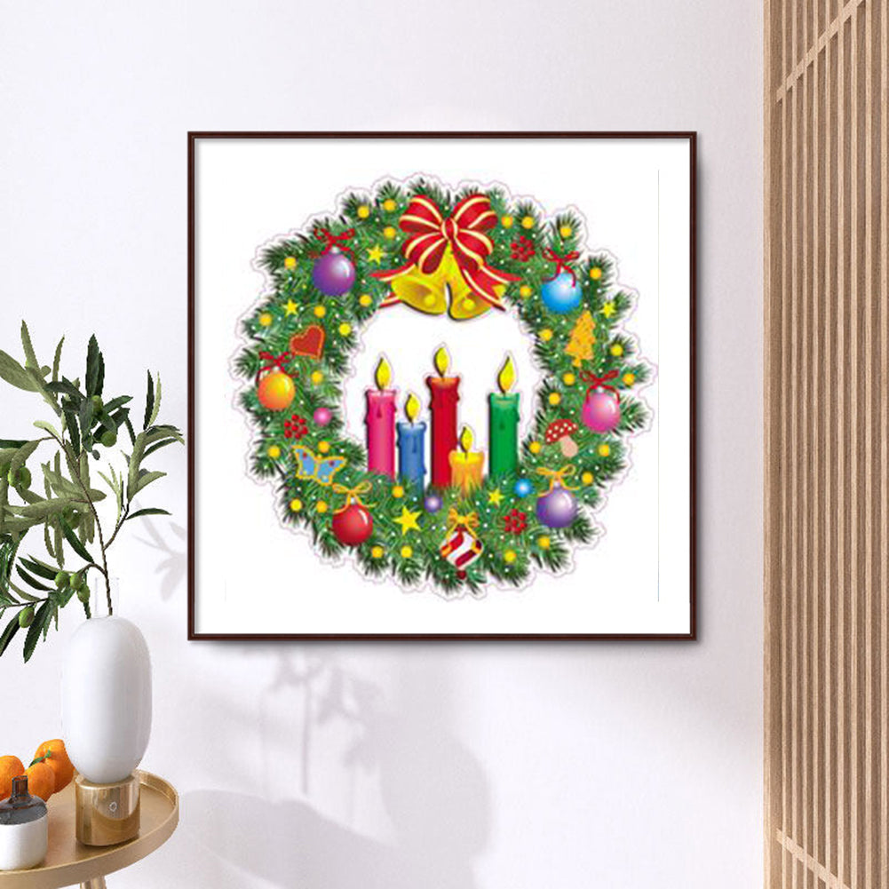 Candle - Full Round Drill Diamond Painting 40*40CM