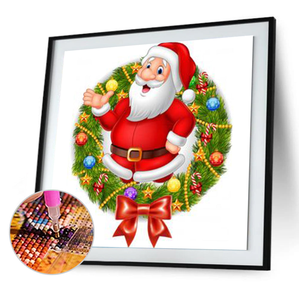 Santa Claus - Full Round Drill Diamond Painting 40*40CM