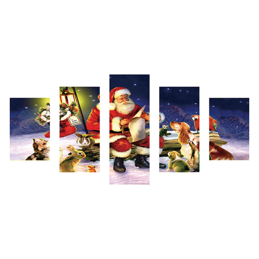 Santa - Full Round Drill Diamond Painting 80*40CM