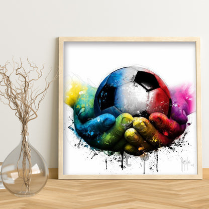 Football - Full Round Drill Diamond Painting 30*30CM