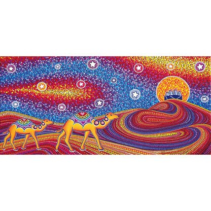 Camel - Special Shaped Drill Diamond Painting 80*40CM