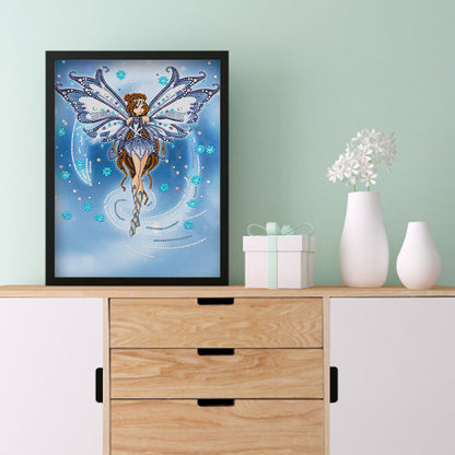 Winged Fairy - Special Shaped Drill Diamond Painting 30*40CM