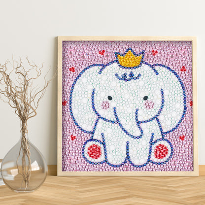 Elephant - Special Shaped Drill Diamond Painting 18*18CM