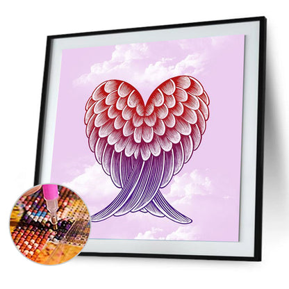 Angel Wings - Full Round Drill Diamond Painting 30*30CM