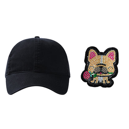 5D DIY Diamond Painting Baseball Cap Snapback Hat Sticker Drill Sun Hats