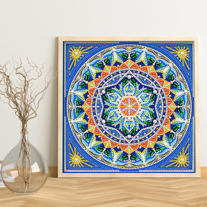 Luminous Datura - Special Shaped Drill Diamond Painting 30*30CM