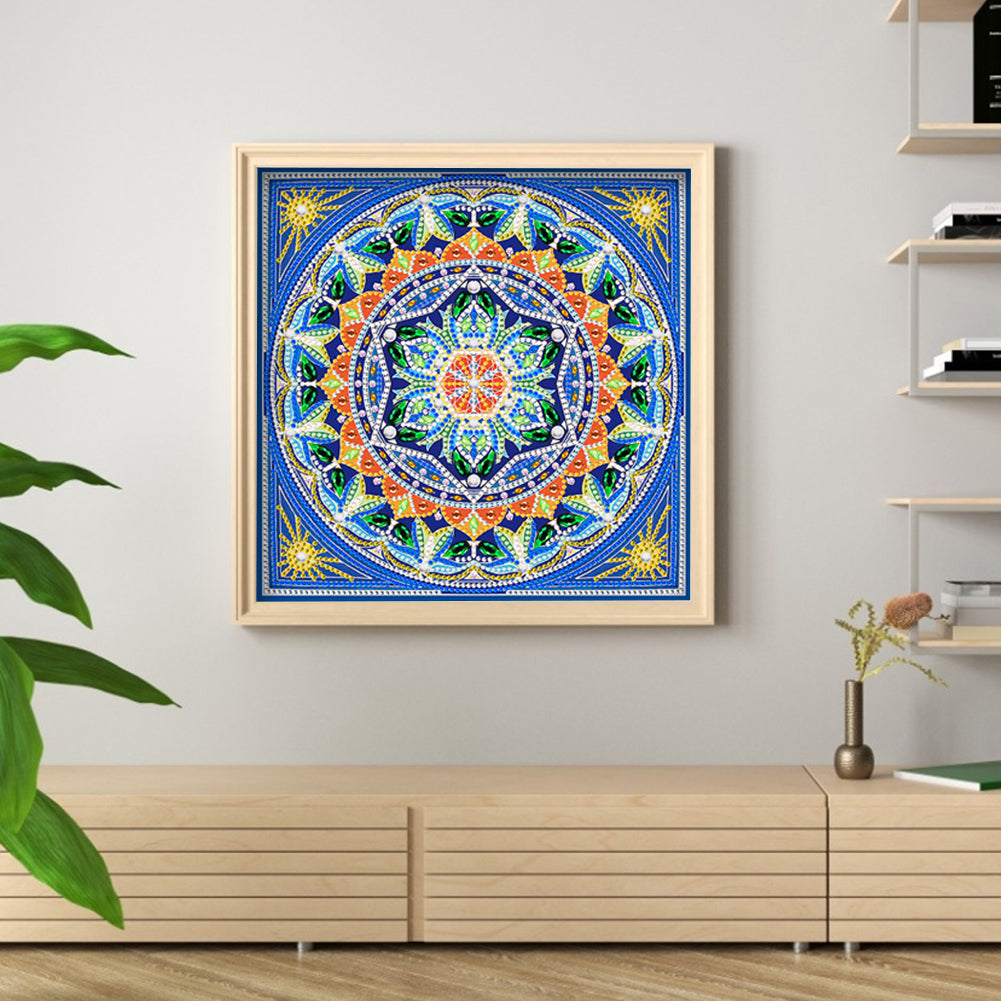 Luminous Datura - Special Shaped Drill Diamond Painting 30*30CM