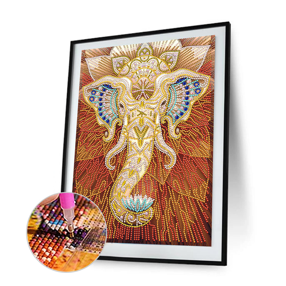 Luminous Animals - Special Shaped Drill Diamond Painting 30*40CM