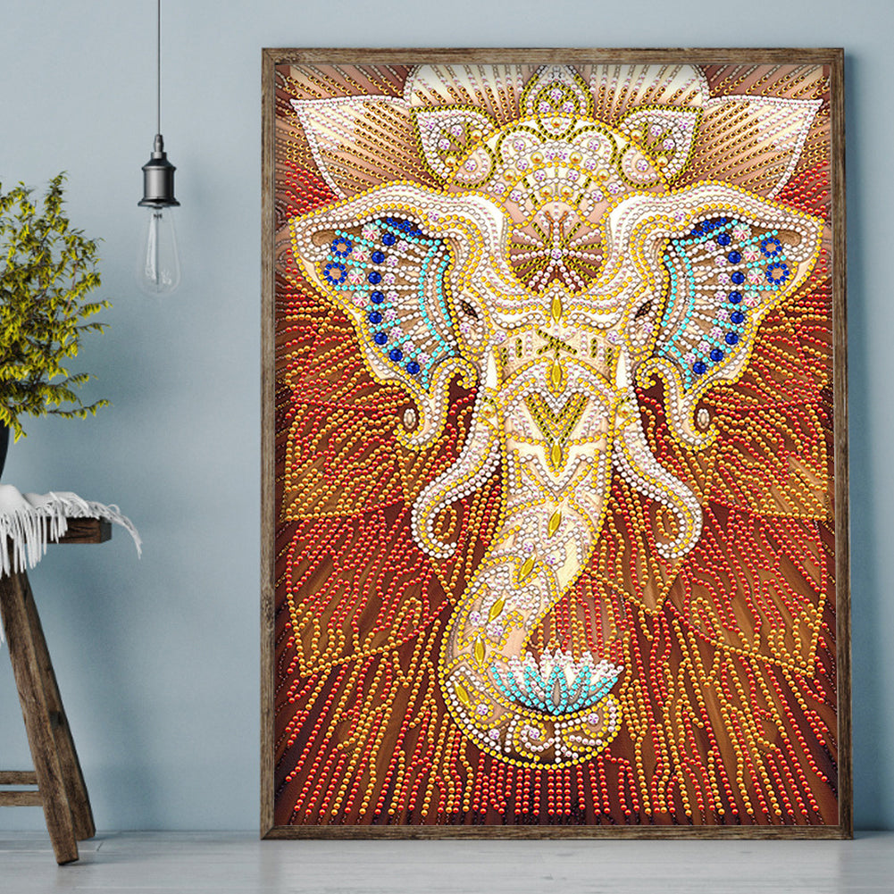 Luminous Animals - Special Shaped Drill Diamond Painting 30*40CM