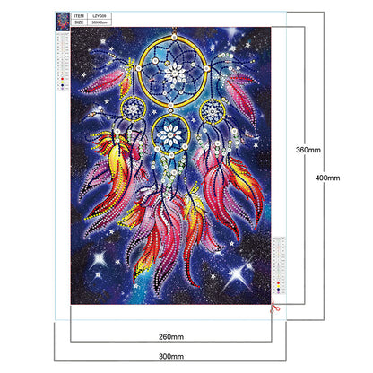 Luminous Animals - Special Shaped Drill Diamond Painting 30*40CM