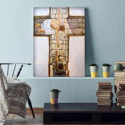 Salvation Hand - Full Round Drill Diamond Painting 35*50CM