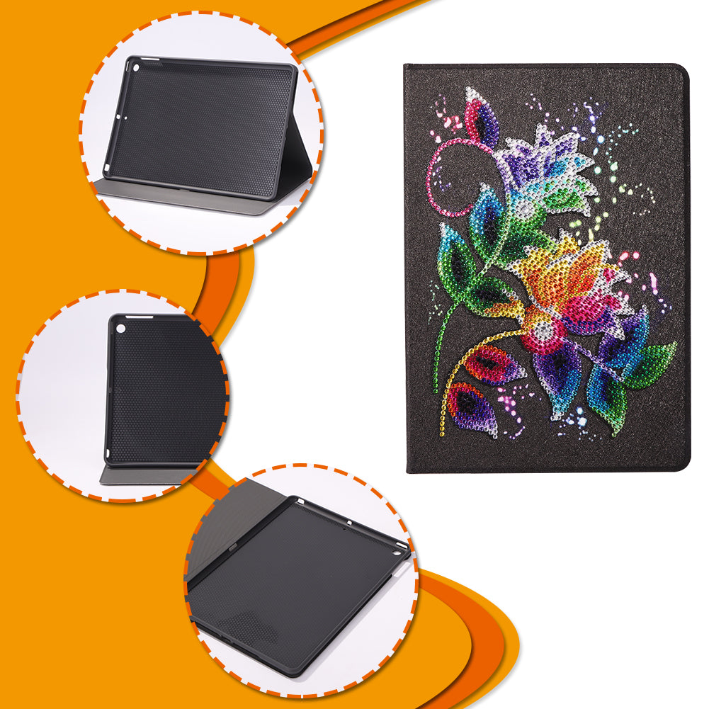 5D DIY Partial Special Diamond Painting Protective Case for iPad 2017 2018