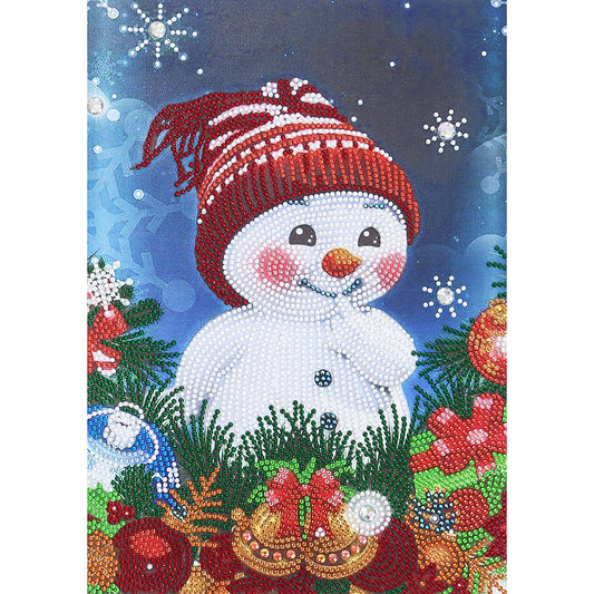 Snowman - Special Shaped Drill Diamond Painting 30*40CM