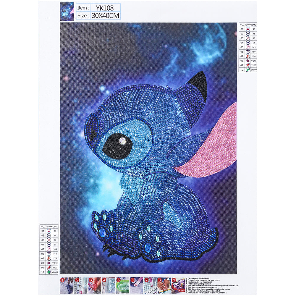 Cartoons - Special Shaped Drill Diamond Painting 30*40CM