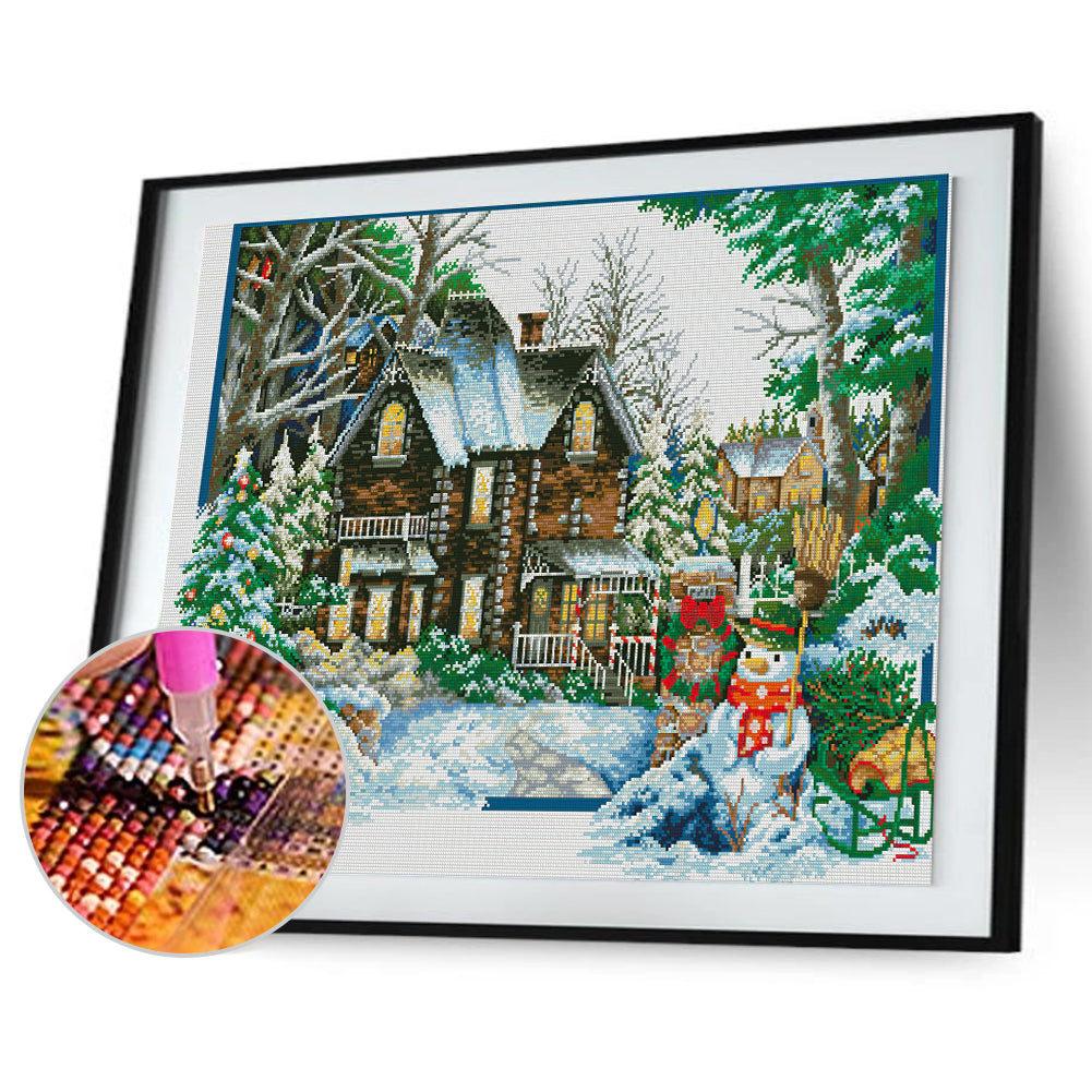 Four Seasons - Full Round Drill Diamond Painting 40*30CM