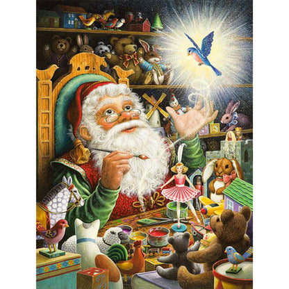 Santa Claus - Full Round Drill Diamond Painting 40*50CM