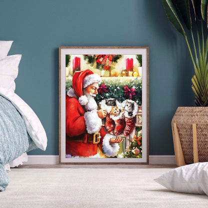 Santa Claus - Full Round Drill Diamond Painting 40*50CM