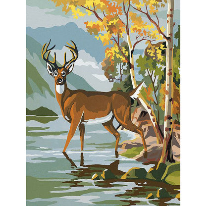 Deer - Full Square Drill Diamond Painting 40*50CM