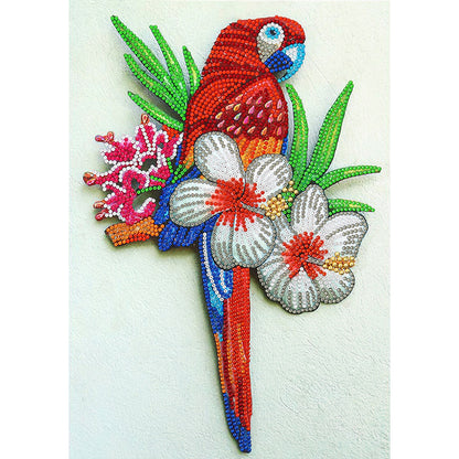 Parrot - Special Shaped Drill Diamond Painting 30*40CM