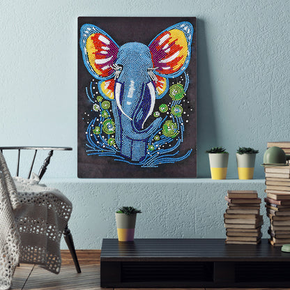 Elephant - Special Shaped Drill Diamond Painting 30*40CM