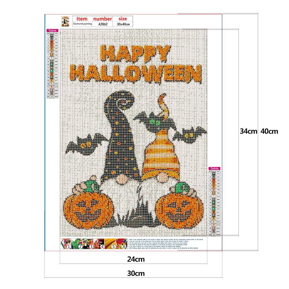 Gnome Goblin - Full Round Drill Diamond Painting 30*40CM