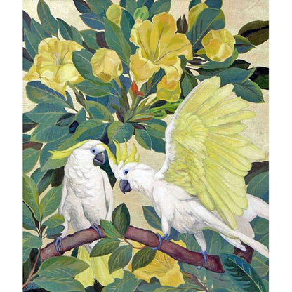 Parrot - Full Round Drill Diamond Painting 30*40CM