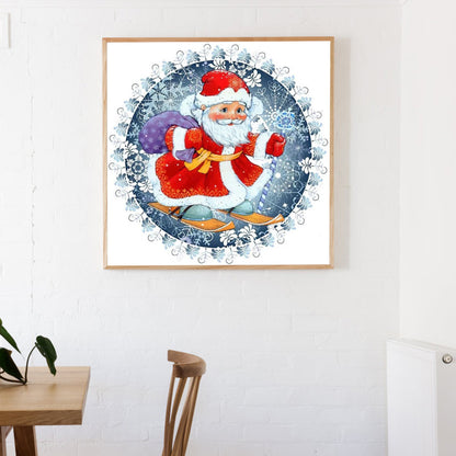 Christmas - Full Round Drill Diamond Painting 40*40CM