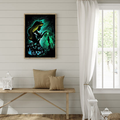 Girl - Full Round Drill Diamond Painting 30*40CM