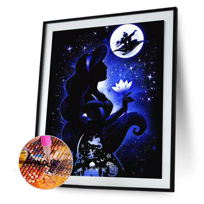 Girl - Full Round Drill Diamond Painting 30*40CM