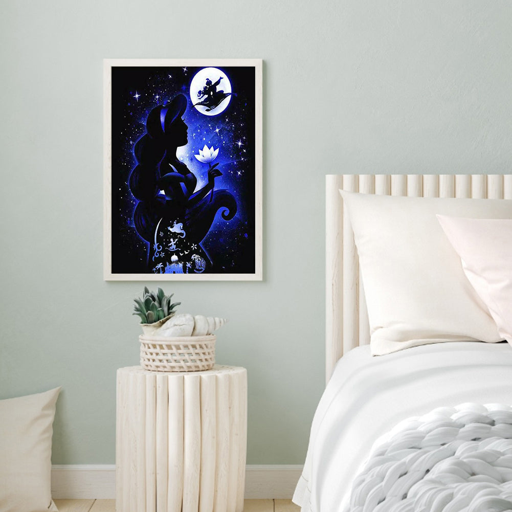 Girl - Full Round Drill Diamond Painting 30*40CM