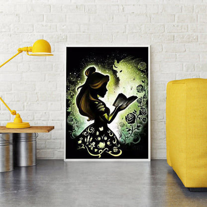 Girl - Full Round Drill Diamond Painting 30*40CM