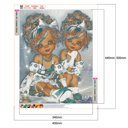 Doll - Full Round Drill Diamond Painting 40*50CM